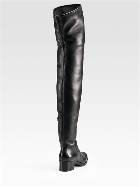 buy prada boots online|prada thigh high boots.